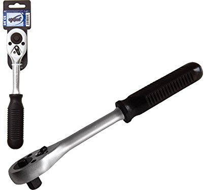 EXTOL PREMIUM Ratsche, 45 Zähne, 3/8, L 210mm, CrV