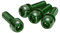 Reverse Scheibenbremsen Schraubenset 4 x M6x18mm grün