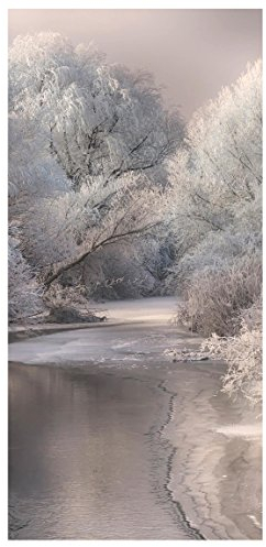 Bilderwelten Raumteiler Winter Song 250x120cm inkl. transparenter Halterung