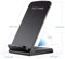 ameego Qi Certificated Fast Wireless Charging Stand for iPhone X/XS XR, 11, 12, 13, 14, 15 Pro Max and Samsung S21 S22,S23, S24 Ultra Huawei and all Qi-enabled devices(Black)