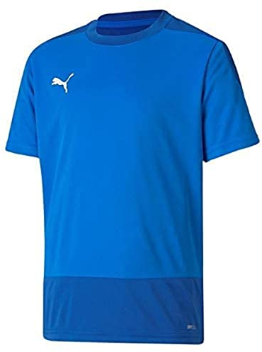 PUMA Unisex Kinder Teamgoal 23 Training Jersey Jr T shirt, Electric Blue Lemonade-team Power Blue, 128 EU