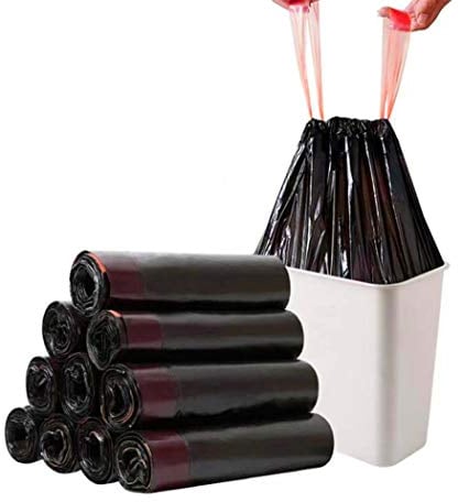 Madeb Bin Bag is Easy to Use, Clean, Can Be Used in Kitchen Garbage Bags and Indoor Garbage Bags, 15-20 Litre, Black, 120 Bags