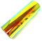Flip Flop Hologramm Plotterfolie Effektfolie Chamäleon Chrom Bastelfolie Carwrapping Auto Folie DIY Basteln für Aufkleber Sticker Beschriftungen (Grün/Orange, 63cm (Meterware))