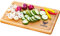 FENNEK Tagliere per la colazione XL, 40 x 25 cm, in quercia, trattato con olio di lino, ideale per cucinare, grigliare ecc