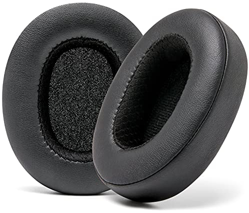 WC Replacement Earpad Cushions for Skullcandy Hesh 3 & Crusher Over-Ear Headphones Made by Wicked Cushions | Improved Durability and Thickness for Improved Comfort and Noise Isolation | Black