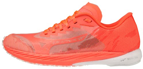 Mizuno Wave Duel 3 (W) Damen-Laufschuhe, FieryCoral2/Blk/White, 38 EU