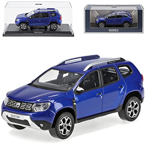 Norev Dacia Duster II Iron Blau SUV 2. Generation Ab 2018 1/43 Modell Auto