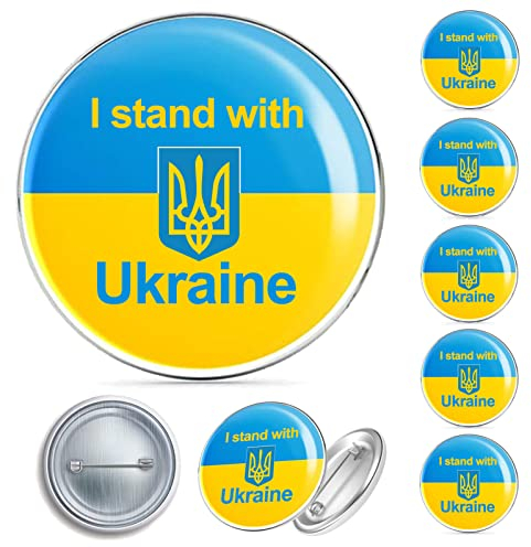 Anstecker, 59 * 59mm, 5 Stück, Flagge pin, Buttons, Brosche, Patch, Mit Nadelverschluss