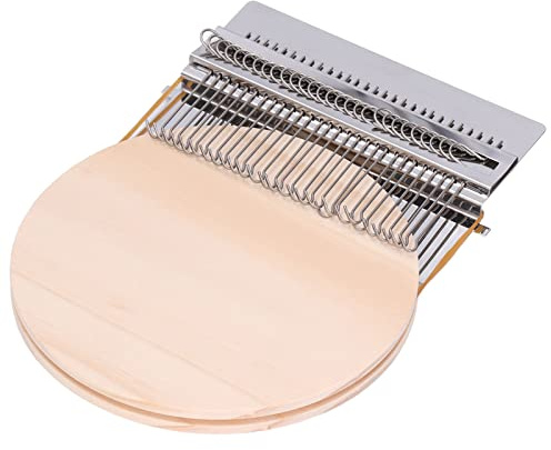 Kleiner Webstuhl, 28 Nadeln Darning Loom Maschine, Schnellwebtyp Mini Tragbare Stopfmaschine Strickmaschine Kleiderreparatur Stopfwebstuhl Reparaturwebstuhl Handwebwerkzeug für Schals, Mützen Taschen