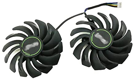 RAKSTORE PLD09210S12HH Ventilateur de carte graphique 85 mm compatible avec MSI GTX 1660 GTX1660 SUPER 1660Ti VENTUS