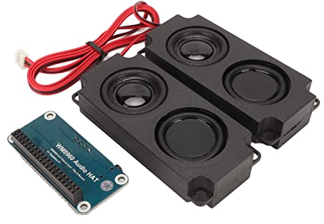 Module Audio Hat pour , Carte Son HiFi I2S I2C WM8960 Puce Jack 3.5mm pour Décodage de Carte Mère RasPi