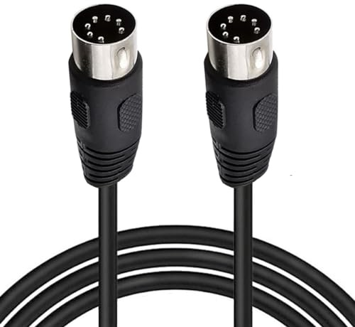 Cavo DIN a 7 pin, Din 7 pin maschio a maschio, cavo audio professionale di alta qualità per sistemi stereo Bang & Olufsen, Naim, Quad (1,5 metri)