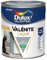 Dulux Valentine Peinture Laque Valénite Intérieur et Extérieur Multi-supports - Finition parfaite et lisse, Formule Haute Résistance - Satin Gris de Brume 2 L