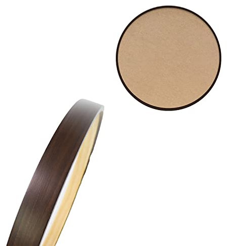 NuALLy Wand- und Tisch-Bilderrahmen, verleihen Sie Ihren Wänden Eleganz mit runden Massivholz-Bilderrahmen, perfekt für schicke Dekoration und Plexiglasfenster (Farbe: F, Größe: Durchmesser 60 cm)