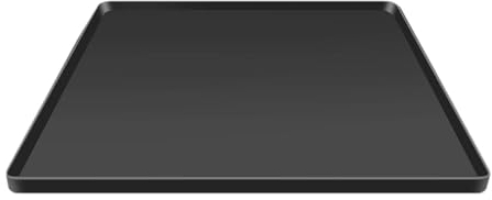 MagiDeal Bac d'égouttage en Silicone, tapis de sol pour réfrigérateur, empêche d'eau, plateau de congélateur, Mini bac d'égouttement pour, noir, 60x50cm