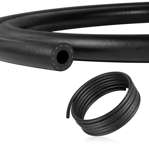 Tuyau De Carburant De Diamètre Intérieur 9.5mm, Tuyau De Carburant En Caoutchouc Nbr De 6m, SAE J30R7 300PSI Par WIVIE