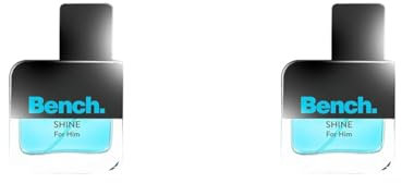 Bench Shine for Him EdT, Linie: Shine, Eau de Toilette für Herren, Inhalt: 30ml (Packung mit 2)