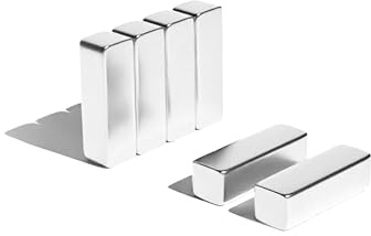Magnet Store 12mm x 4mm x 3.5mm Neodymium Block Magnet N42 (1.57KG Pull) – Ideal for DIY, Crafts, Woodworking, and Engineering (20)