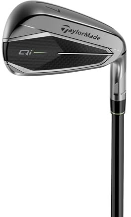 TayIorMade Golf Qi Irons Gunmetal 5-PW,AW Steel Shaft Stiff Right Handed