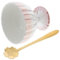 VOSAREA 1 Jeu Coupe De Crème Glacée Bol De Ramen Instantané Coquetiers Pochés Bol De Fruits Bol De Ramen Décoration De Courge Bol Apéritif Décorations D'aquarium Rose Céramique