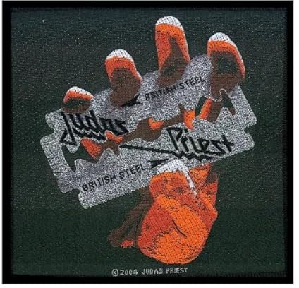 Halle 15 Clothes - Aufnäher/Patch für Kutte - Band Judas Priest - BRITISH STEEL