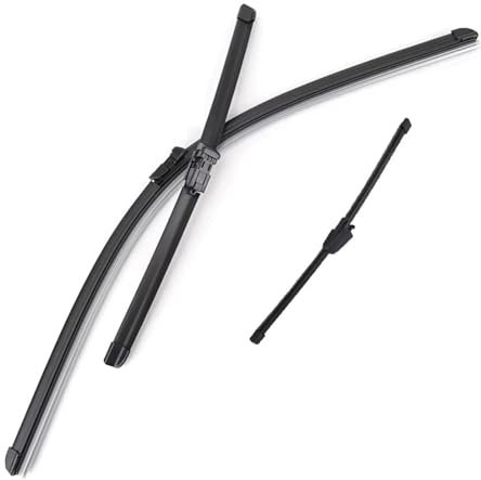 MINJKL Scheibenwischer Kompatibel Mit VW Für Tiguan MK1 2007 2008 209 2010 2011 2012 2013 2014-2017 24+21+13 Scheibenwischerblätter Vorne Und Hinten