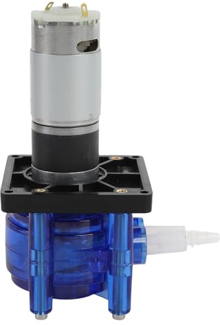 Eujgoov Pompe Péristaltique pour Lave-vaisselle, Pompe Doseuse de Liquide Péristaltique DIY pour Aquarium et Laboratoire (24V)
