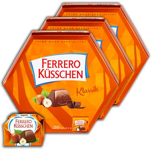 3 er Pack Ferrero Küsschen Klassik 3 x 178 g