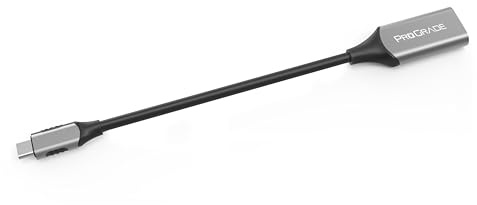 ProGrade Digital 8K USB-C Male to HDMI 2.1 Female Adapter Cable 8K@60Hz, 4K@144Hz