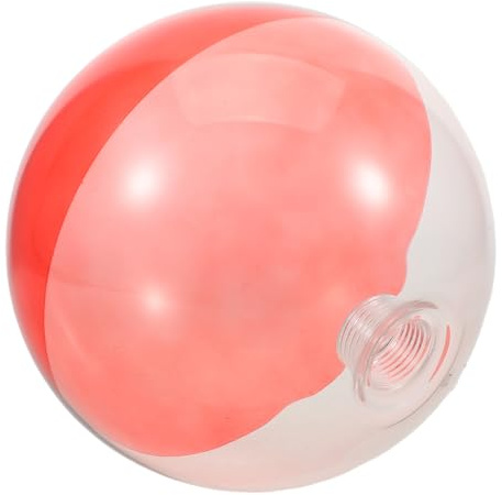 MALUGOGO Lampenschirm aus Glas, Kugelform, 150 mm Durchmesser, G9-Sockel, Farbverlauf, rot, kugelförmige Glas-Pendelleuchte, dekorativer Ersatz für Decken- und Tischlampenschirm