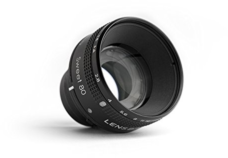 Lensbaby 80 mm / F 2.8 Sweet Optic, Telephoto, Black, Micro Four Thirds Mount