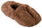 infactory Mikrowellen Socken: Aufwärmbare Flausch-Pantoffeln mit Traubenkern-Füllung, Größe 36-38 (Mikrowellen Socken Damen, Hausschuhe Mikrowelle, Frauen Geschenkideen)
