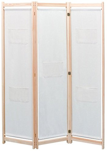 Festnight Raumteiler Trennwand Kiefer Massiv 120 x 170 cm