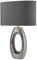 Searchlight Artisan - 1 Leuchttischlampe Chrom, Grau, E27