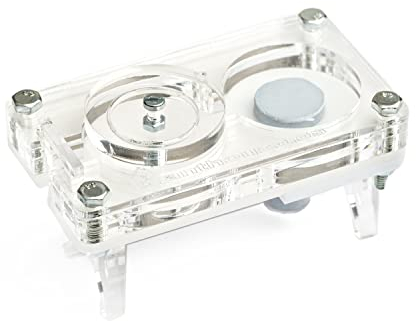 AntHouse - Acryl Ameisenfarm 9x5x1,3 cm | Pilzfeuchtigkeits-System | Mit gratis Ameisen | Transparent