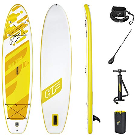 Bestway Hydro-Force™ SUP Touring Board-Set, Aqua Cruise, 320 x 76 x 12 cm, mit Paddel
