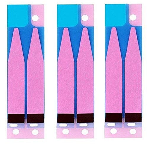 iReplaceParts Battery Adhesive Tape for iPhone 7 (4.7) Three Pack of Battery Glue Adhesive Strips with Pull Tabs (for iPhone 7 (4.7))