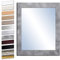 Bilderdepot24 Wandspiegel Spiegel Badspiegel Holzrahmen komplett mit Echtglas - Beton - ca. 80x60 cm I SUA-6071 V-IV