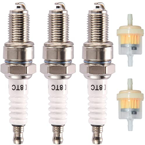 ZAMDOE D8TC Zündkerze für DR8EA CG125 CF250 CH250 125 cc 150 cc 200 cc 250 cc Motorrad ATV Dirt Bike Go Kart Moped Roller, für Lifan für Zongshen für TAOTAO Zündungsteile