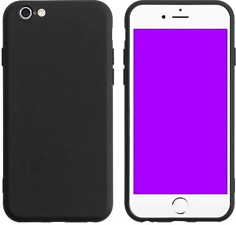 Rival Gadget Silicone Case Cover for iPhone 7 Plus/iPhone 8 Plus - Layered Hybrid Anti-Slip Protective Case with Shockproof Drop Protection