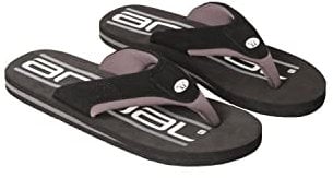 Animal Jekyl Mens Flip-Flops - Slip-on, Lightweight & Comfortable Footwear with Soft Padded upper Straps - Best for Spring Summer & Outdoors Black Reflect Adult Shoe Size 13