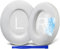 SOULWIT Cooling Gel Replacement Earpads for Bose 700 (NC700) Wireless Headphones, Ear Pads Cushions with Softer Leather, High-Density Noise Cancelling Foam, Added Thickness - White