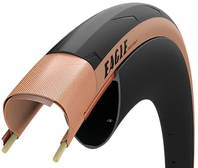 GOODYEAR 30-622 Eagle TLR Cubierta Plegable para Bicicleta de Carretera (700 x 30 C), Versión: Negro/Marrón, Tamaño, Unisex-Adult, Black