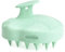 FREATECH Wheat Straw Scalp Massager Shampoo Brush with Silicone Bristles for Hair Growth and Dandruff, Massager Scalp Scrubber Head Exfoliator for Wet & Dry Hair, Women Men Kids, Mint Green