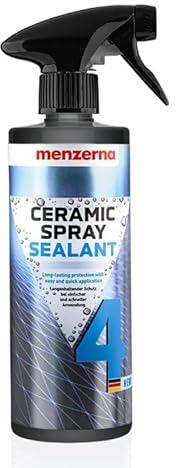 Menzerna Ceramic Spray Sealant Protection Lackversiegelung auf SiO2 Basis Sprühglanz Auto Schnellwachs mit Glanz und Apberleffekt 0.5L
