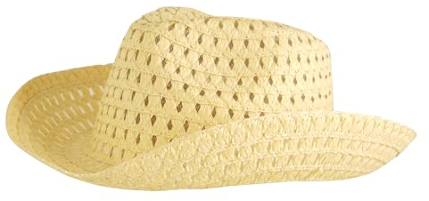 labreeze Easter Bonnet Straw Hat Boys Girls Easter Party Decoration Children’s Parades Fancy Dress Headwear (Natural)