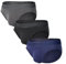 Separatec Lot de 3 Boxers Respirants en Rayonne de Bambou avec Double Poche