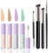 JasCherry 4 Pcs Full-Coverage Correttore Liquido, Adatto a Tutti Gli Incarnati Makeup Concealer, Waterproof Lunga Tenuta Concealer per Copre Occhiaie le Imperfezioni, Correttore Fluido con Pennello