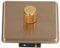 Brass Dimmer, and Scratch Resistant LED Dimmer for Home Use (monotonous light)