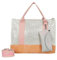 Fritzi aus Preussen Tote Bag Limited Painted Straw Shopper Silver Nature